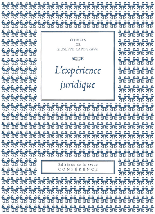 L'expérience juridique