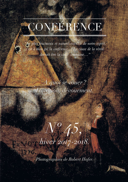 Conférence n°45, hiver 2017-2018